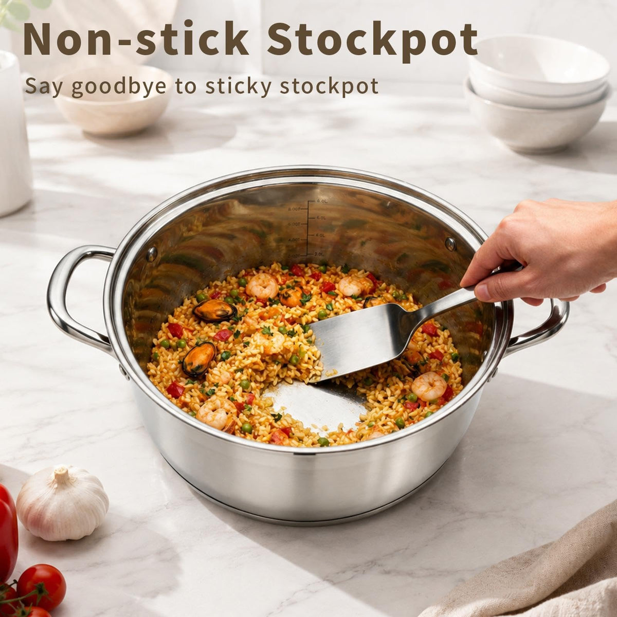 Stainless Steel 12 Quart Stock Pot E335125