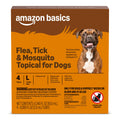 Flea Tick & Mosquito Topical Treatment for Large Dogs 4 Count I951