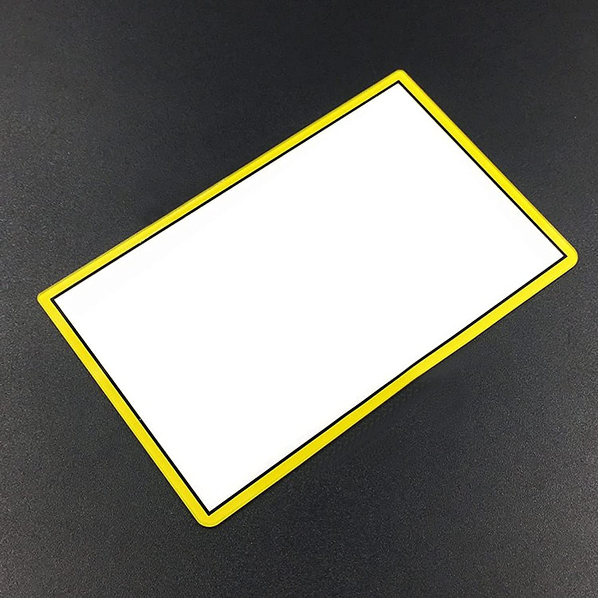 Replacement Glass Top Upper Screen Frame Lens Cover LCD Screen Protector With Adhesive Yellow G2838