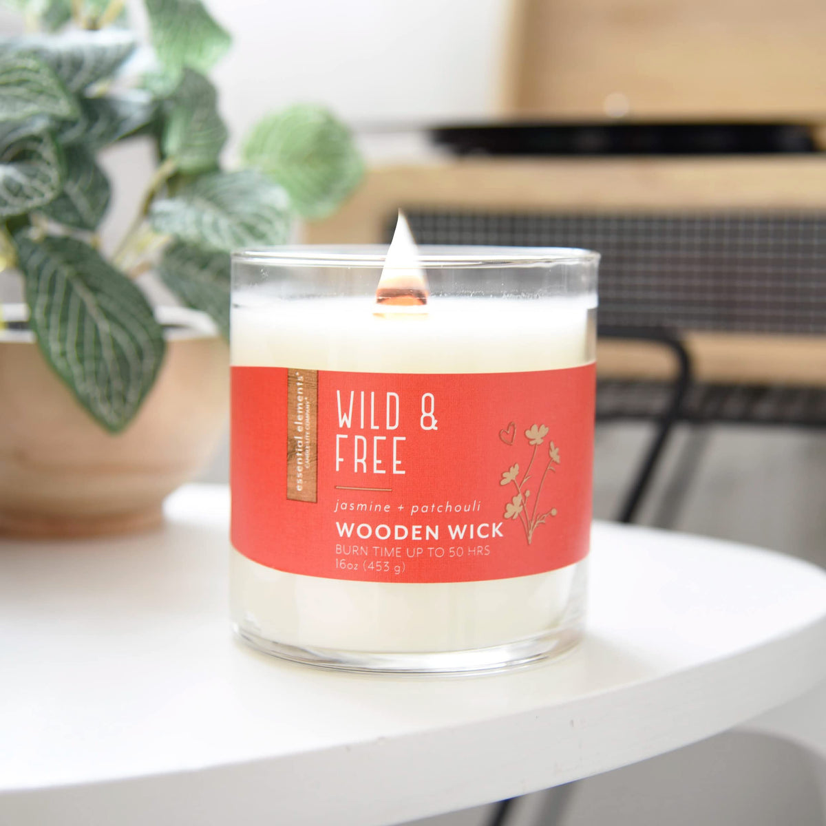 16 oz Wood Wick Scented Candle H175017