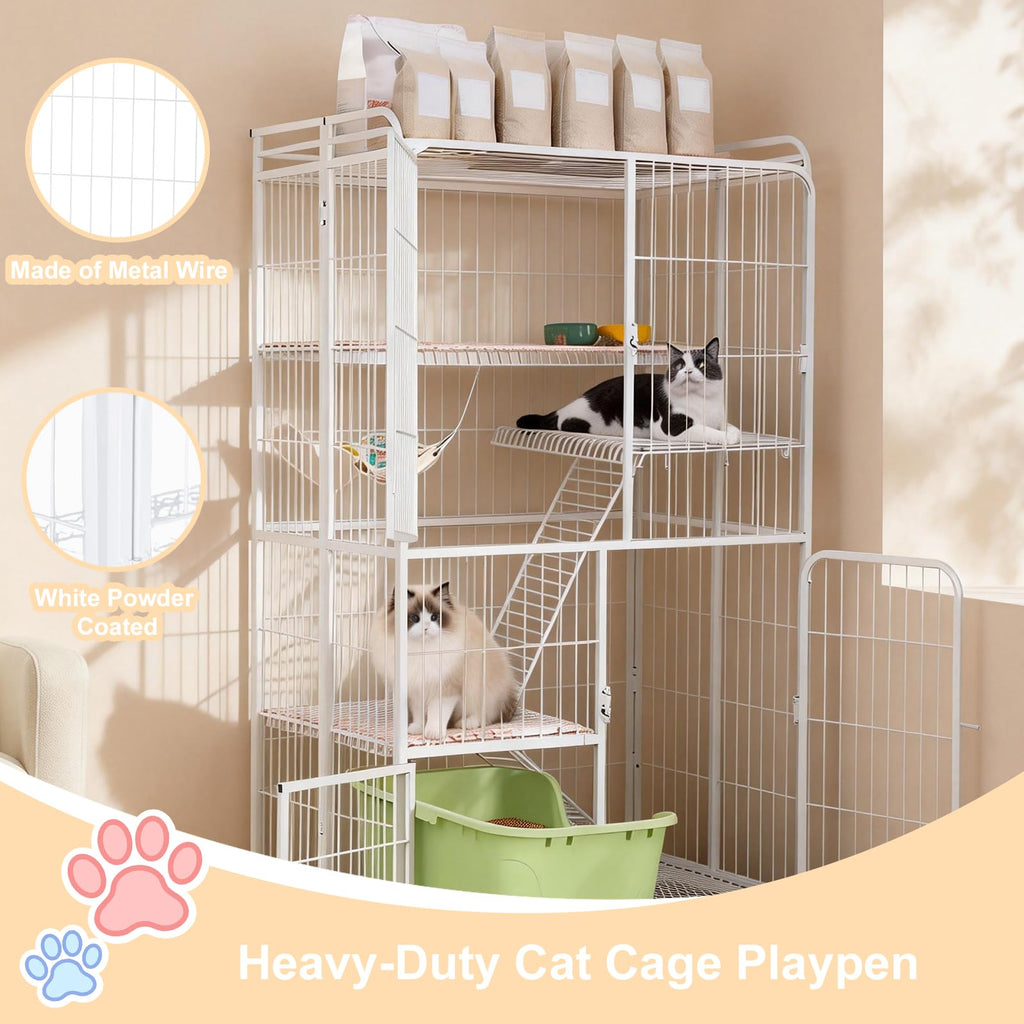 4 Tier Indoor Cat Playpen J328