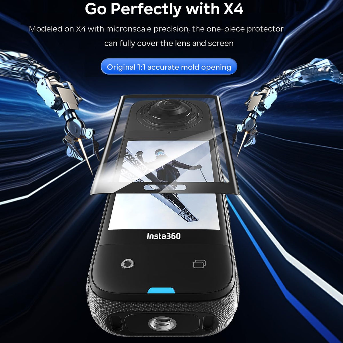 Aluminum Frame Cage Case Lens Guards Screen Protector Camera Accessories Kit V56524
