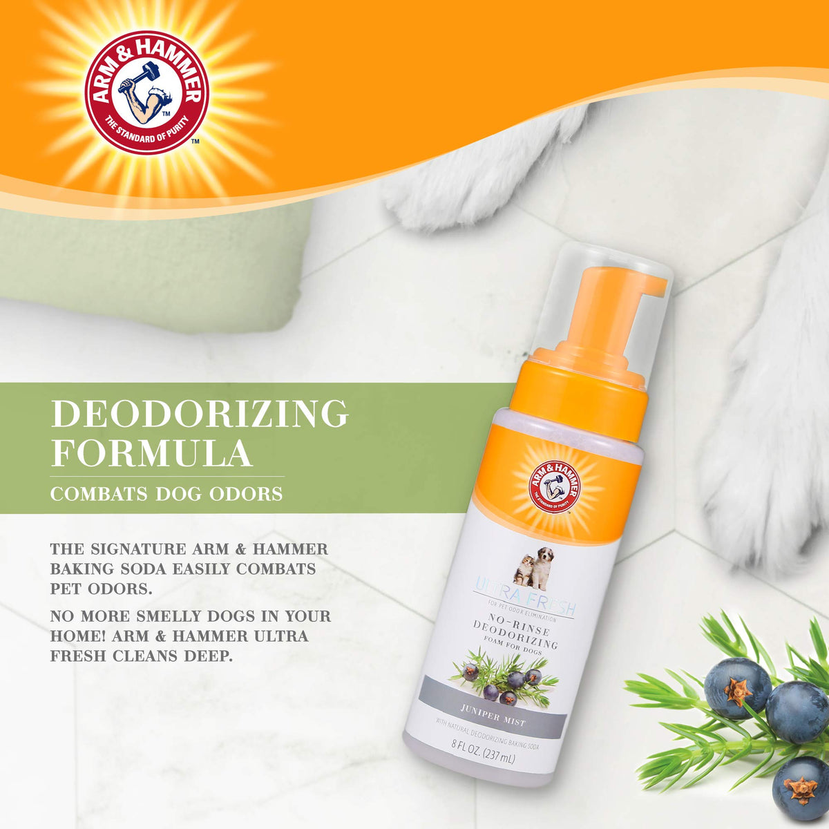 Waterless Dog Shampoo Foam 8 Fl Oz C188