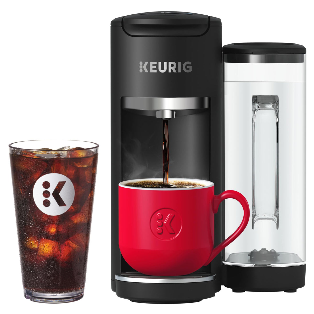 Black Single Serve K-Cup Pod Coffee Maker Y909271
