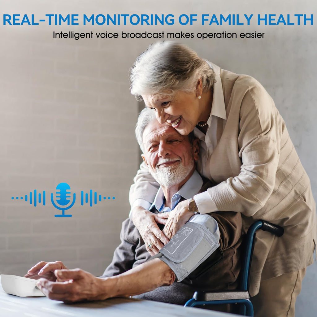 Automatic Blood Pressure Monitor Arm Cuff with LED Display H83648