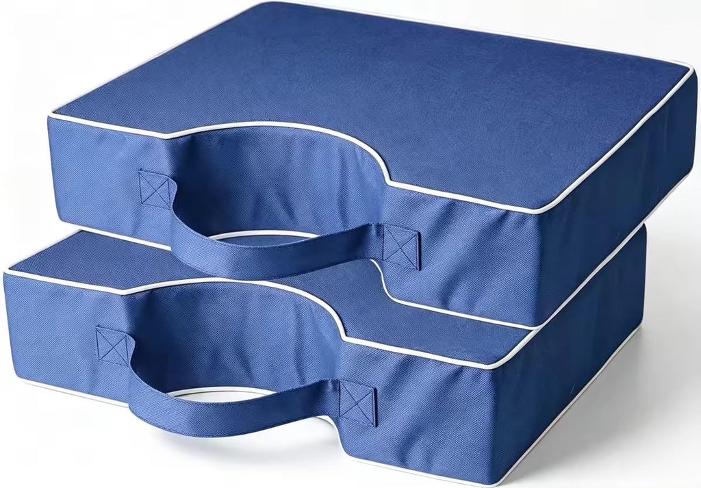 Portable Waterproof Oxford Foldable Stadium Seat Cushions 2PCS O603
