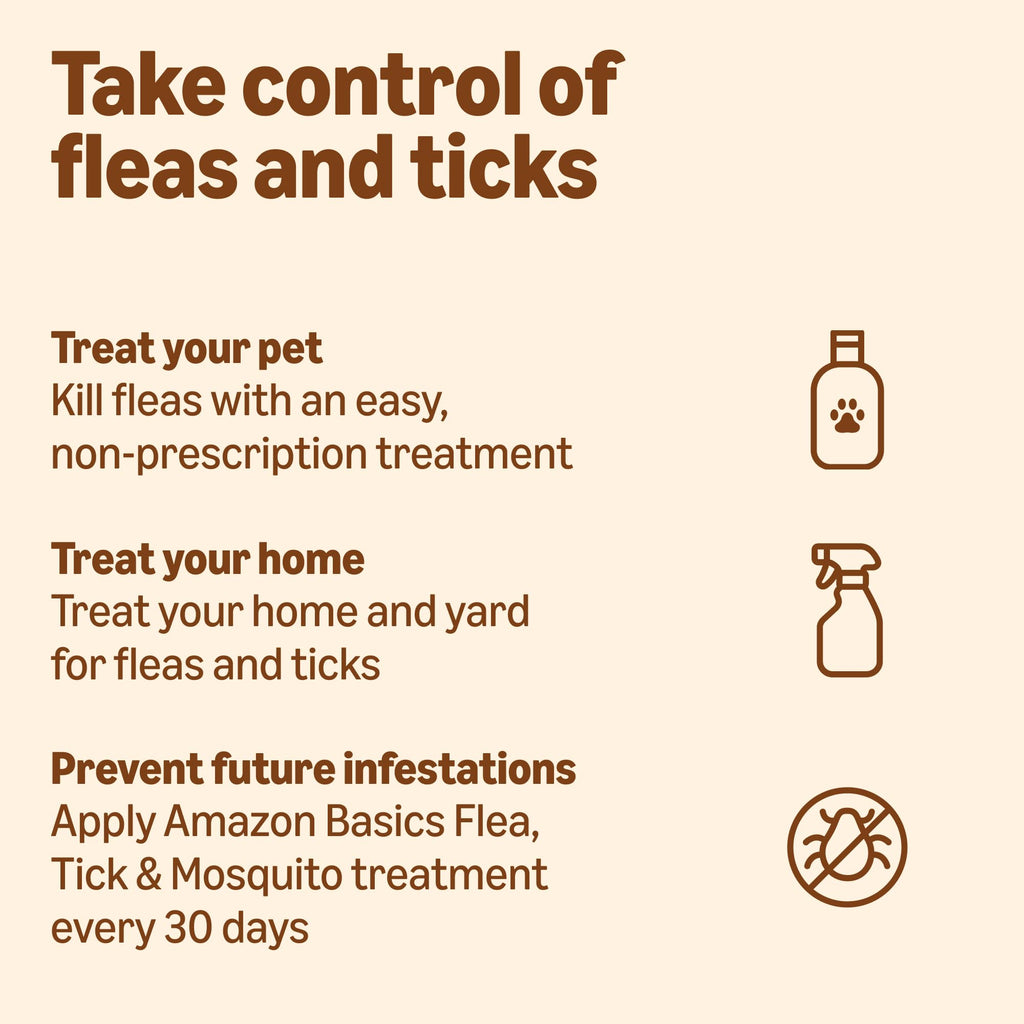 Flea Tick & Mosquito Topical Treatment for Large Dogs 4 Count I951