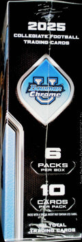 2025 Bowman Chrome University Football Mega Box 60 Cards O9058