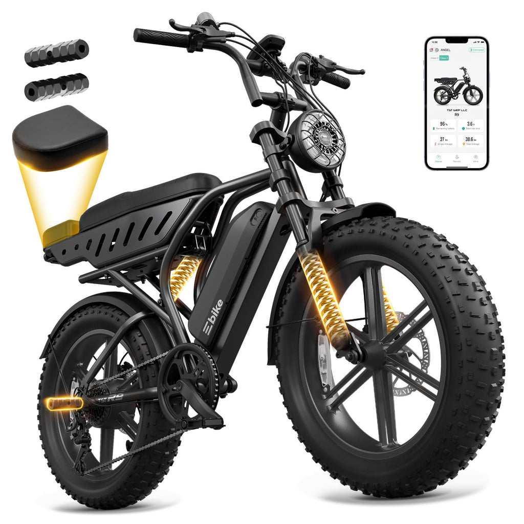 Electric Bike 48V 15Ah Battery 20"x4" Fat Tire K44193