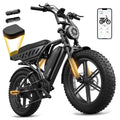 Electric Bike 48V 15Ah Battery 20"x4" Fat Tire K44193