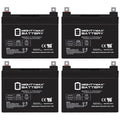 12V 35AH SLA Battery 4 Pack W2370