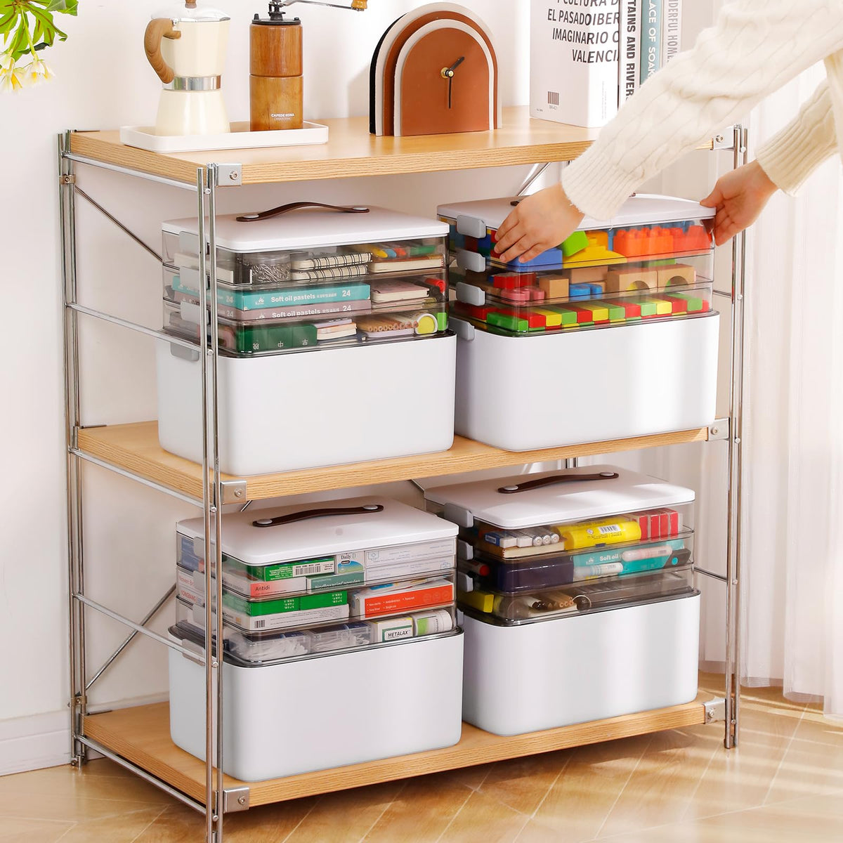 Medicine Cabinet Organizers Storage Box E700