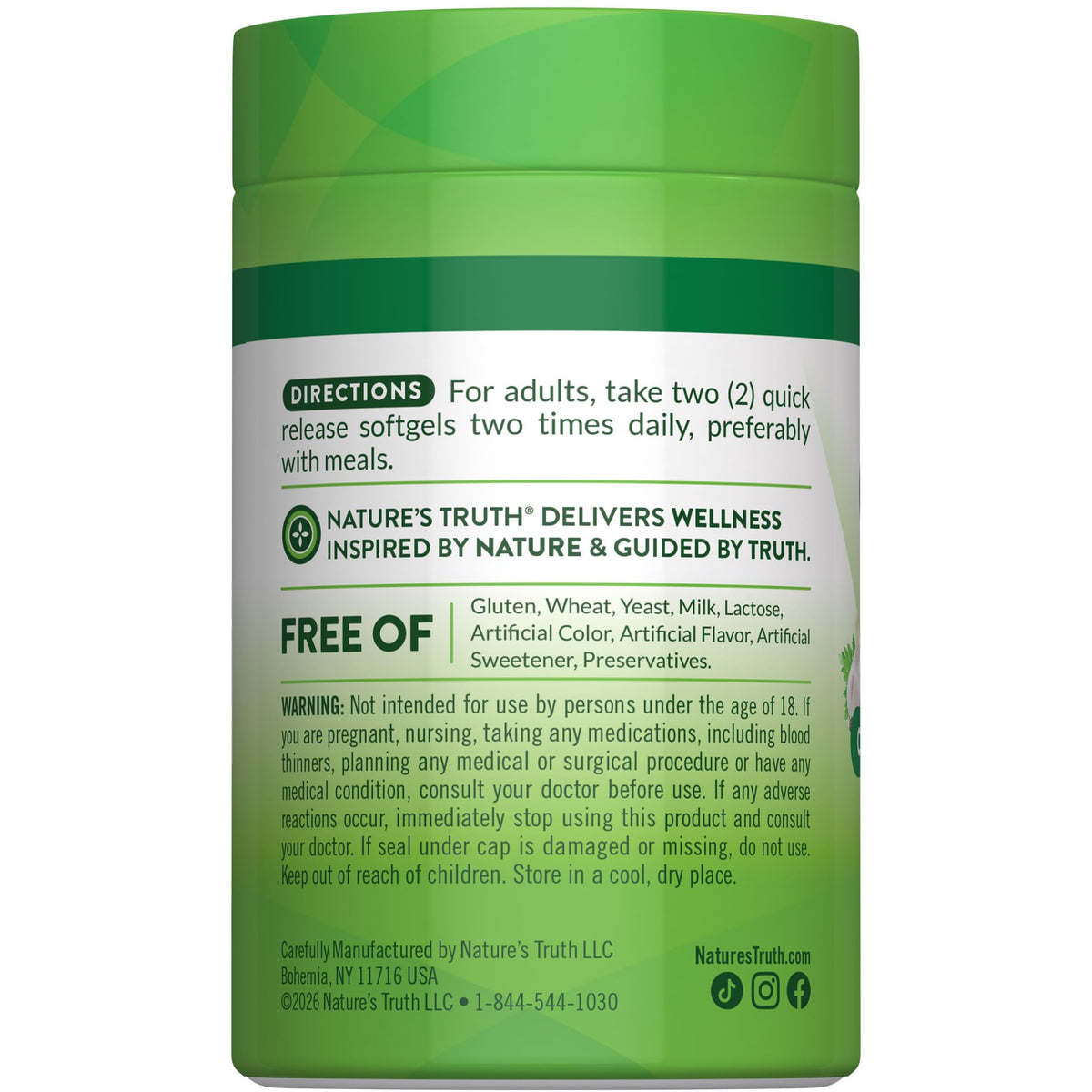 Odorless Garlic 120 Softgels Q7160