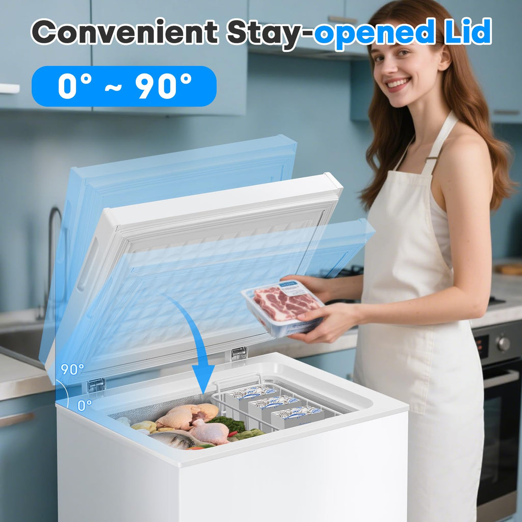 2.0 Cu.Ft White Chest Freezer H610749