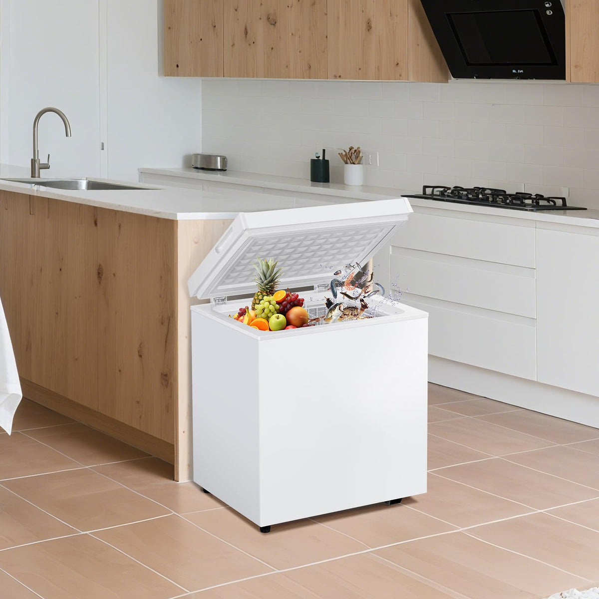 2.0 Cu.Ft White Chest Freezer H610749