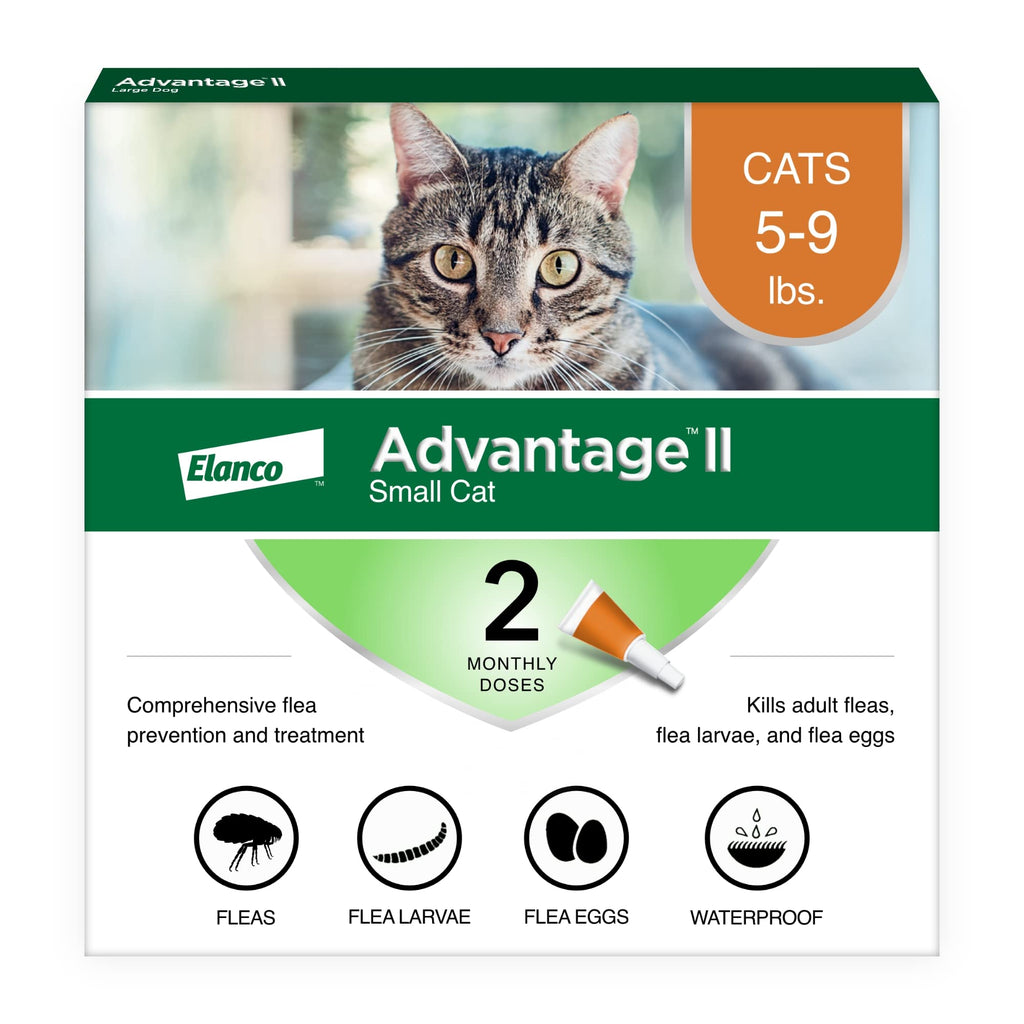 Advantage II Small Cat Topical Flea Treatment & Prevention, 2ct G510397