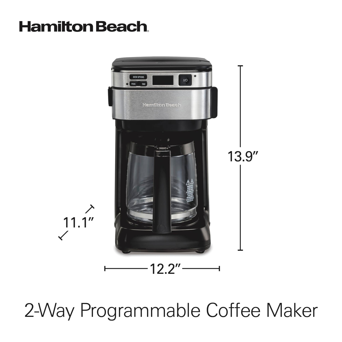 12 Cup Programmable Drip Coffee Maker U5320