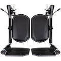 Elevating Wheelchair Footrests with Padded Calf Pads (2 Pack) G2604