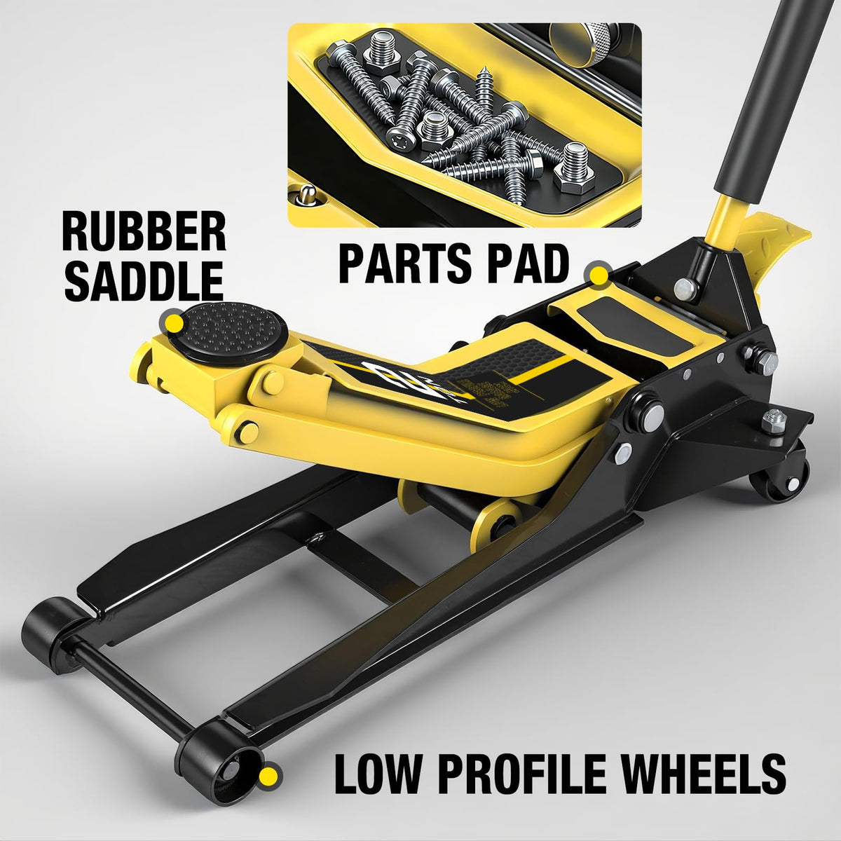 2 Ton Low Profile Hydraulic Floor Jack with Foot Pedal P985085