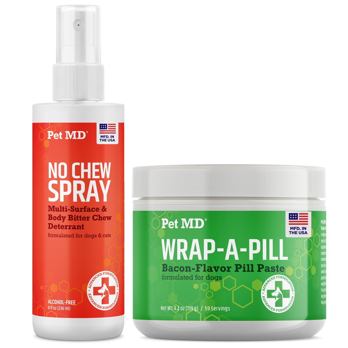 Bacon Flavor Pill Paste & No Chew Spray Z9206