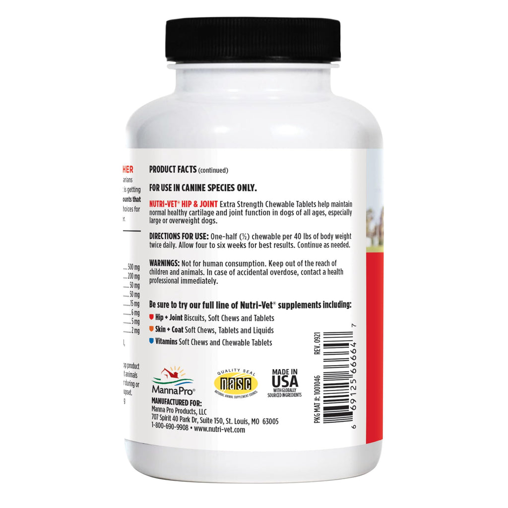500mg Glucosamine Hip & Joint Supplement, 120 Ct I878