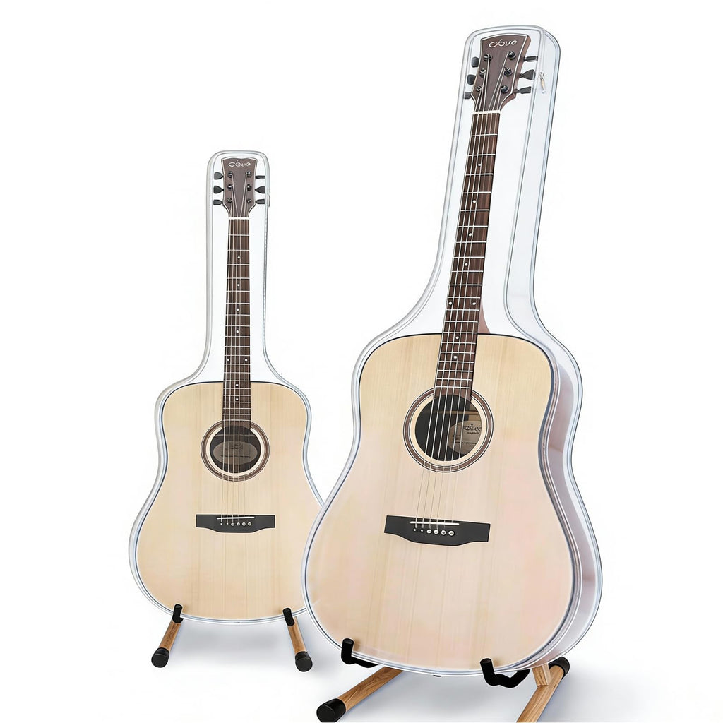 Transparent PVC Guitar Dust Cover for 40/41 Inch Acoustic & Electric Guitars X571