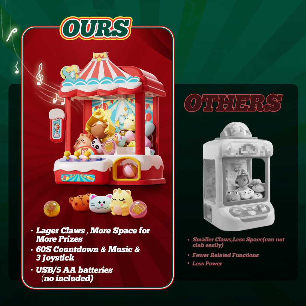 Claw Machine with 30 Mini Prizes B73409