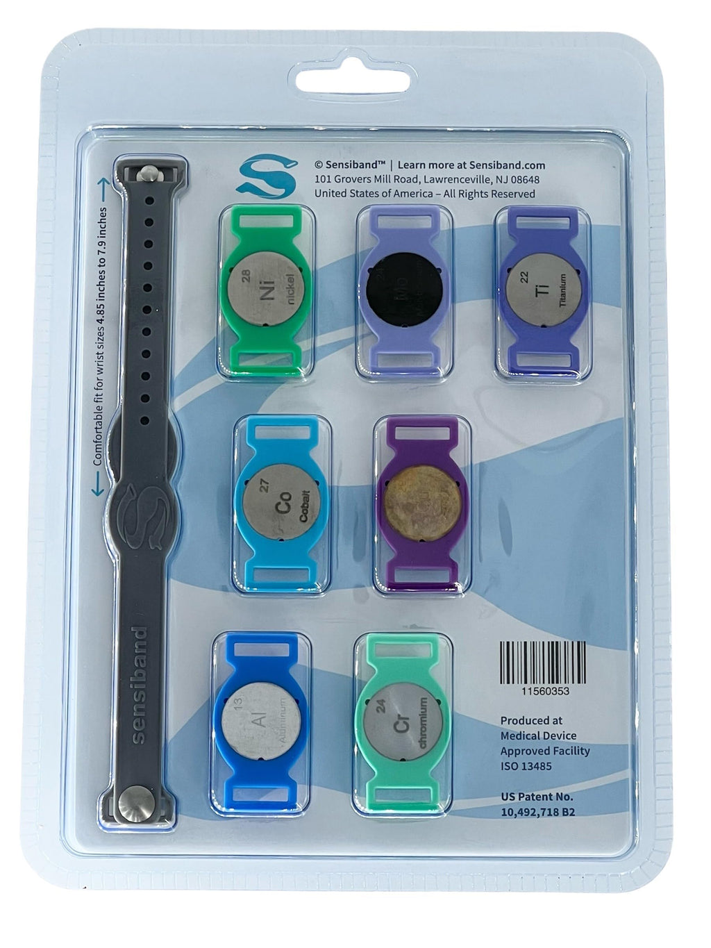 Metal Allergy Test Band for Metal Implants V777