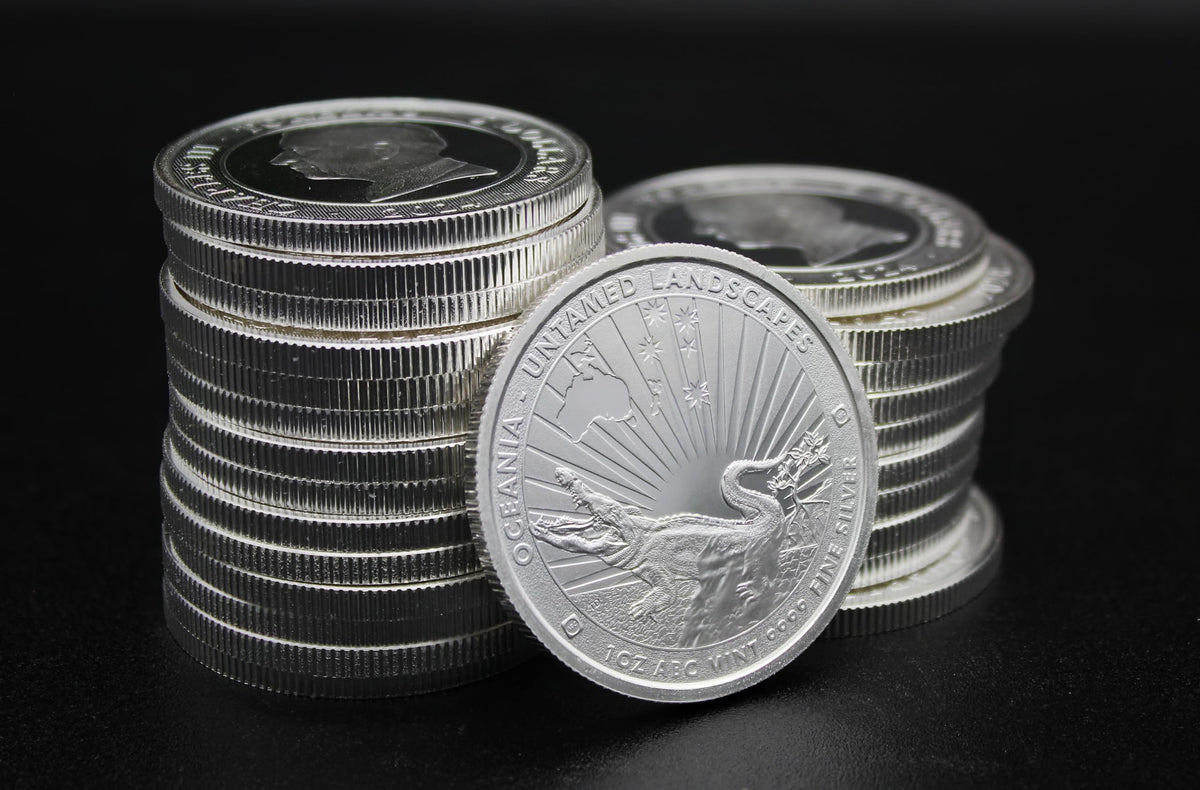 1 oz Silver Crocodile M35770