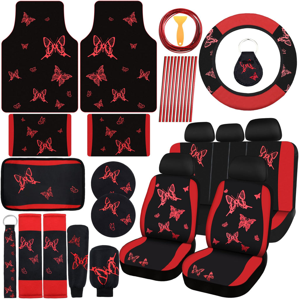 47 Pcs Full Car Seat Covers Set E4999