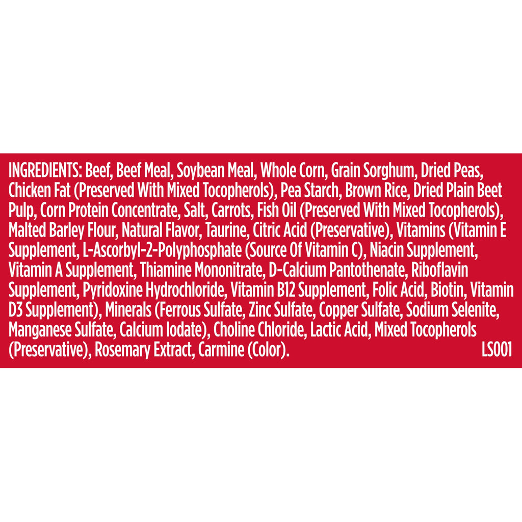 Dry Dog Food, Beef, Pea & Brown Rice, 40 lb. Bag F3348