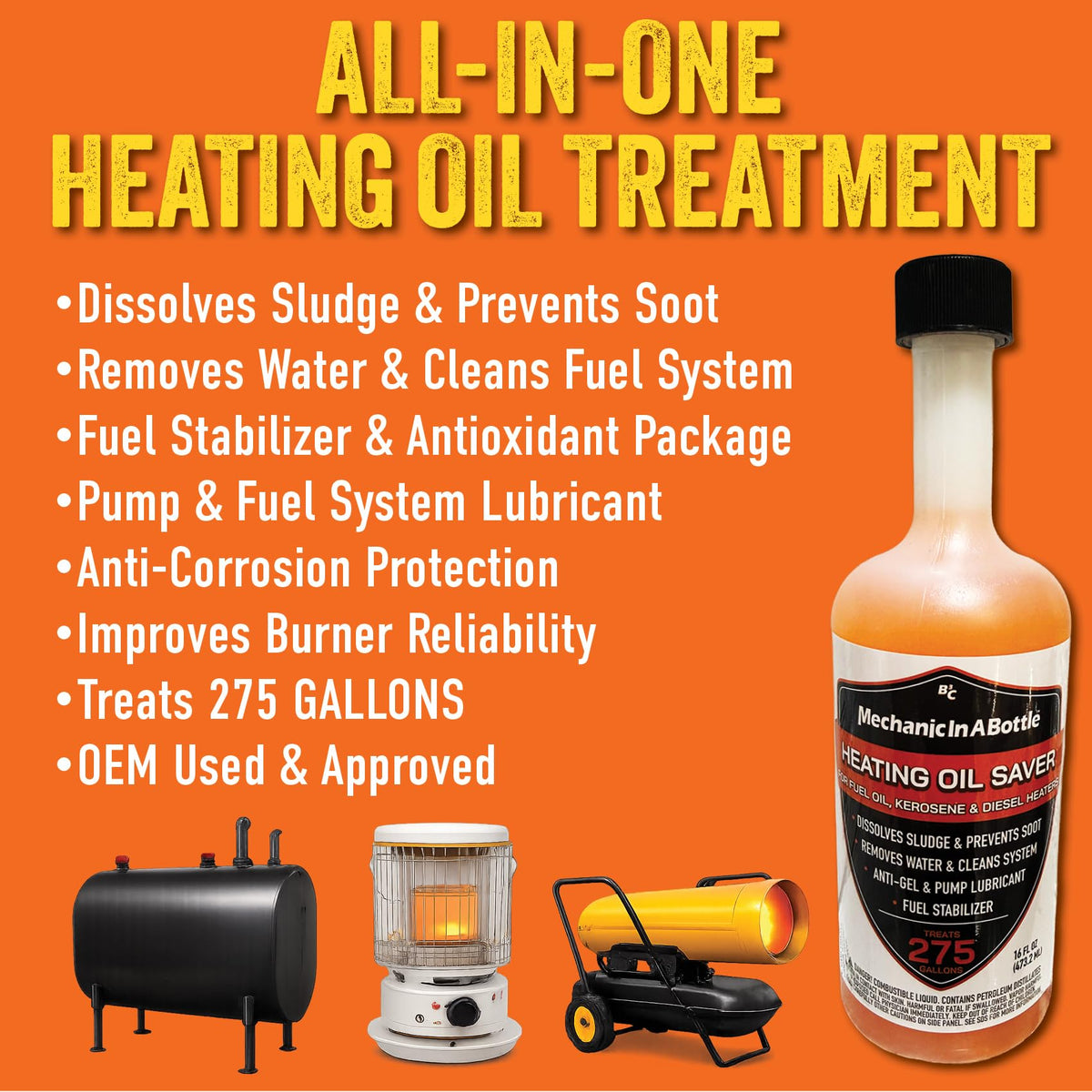 Home Heating Oil Additive 16 oz 2 Pack K58614
