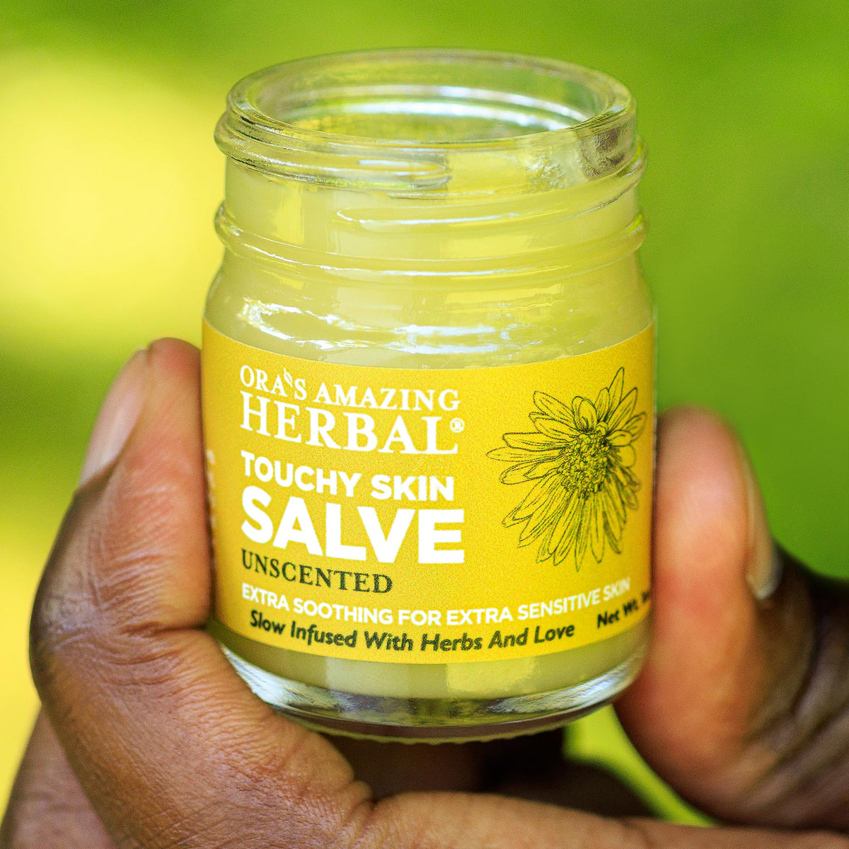Natural Moisturizing Unscented Calendula Skin Salve, 1 oz 2 Pack R286713