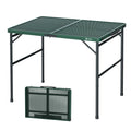 3ft Folding Aluminum Camping Table with Adjustable Legs W818