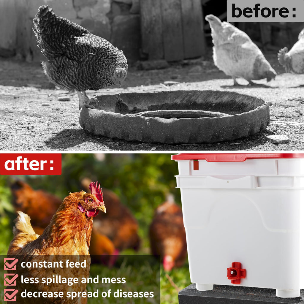 12 Pcs Horizontal Chicken Waterer Nipples with Drill Bit F71427