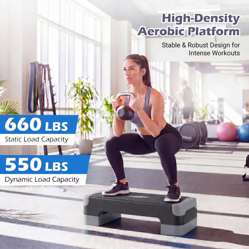 Adjustable 5 in 1 Aerobic Step Platform T327081
