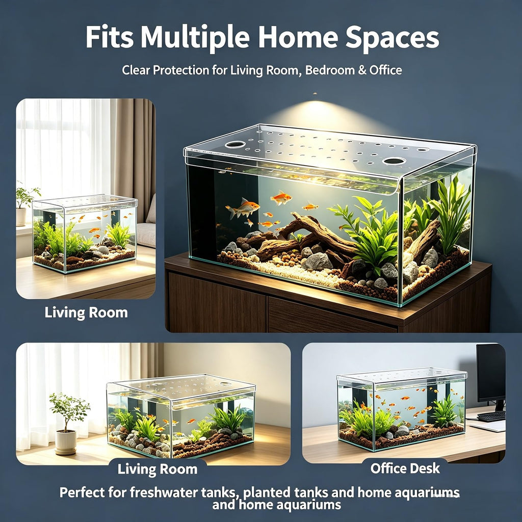 Ventilated Fish Tank Lid for 10-20 Gallon Aquariums O39311