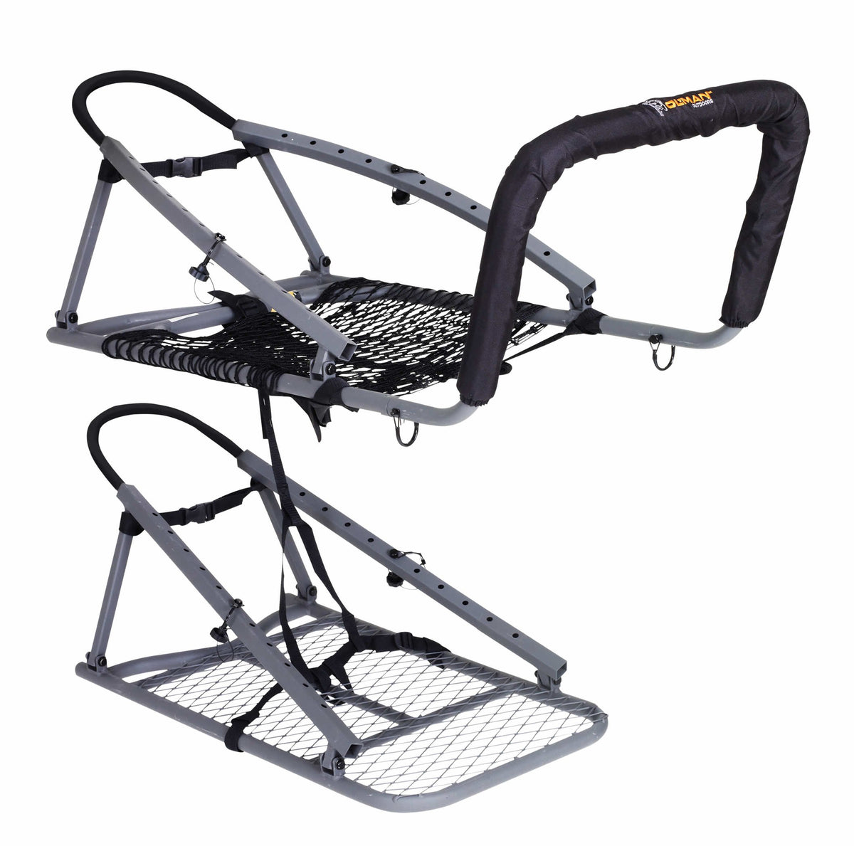 Steel Climbing Stand with 21" Wide Net Seat L388