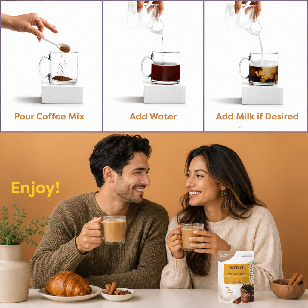 Instant Coffee, Slightly Sweetened, Cinnamon Z276