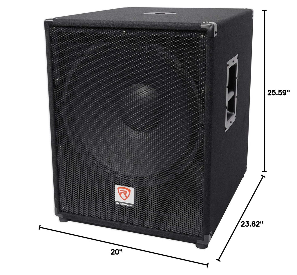 18" Passive 8-ohm Pro Audio Subwoofer with MDF Cabinet H850