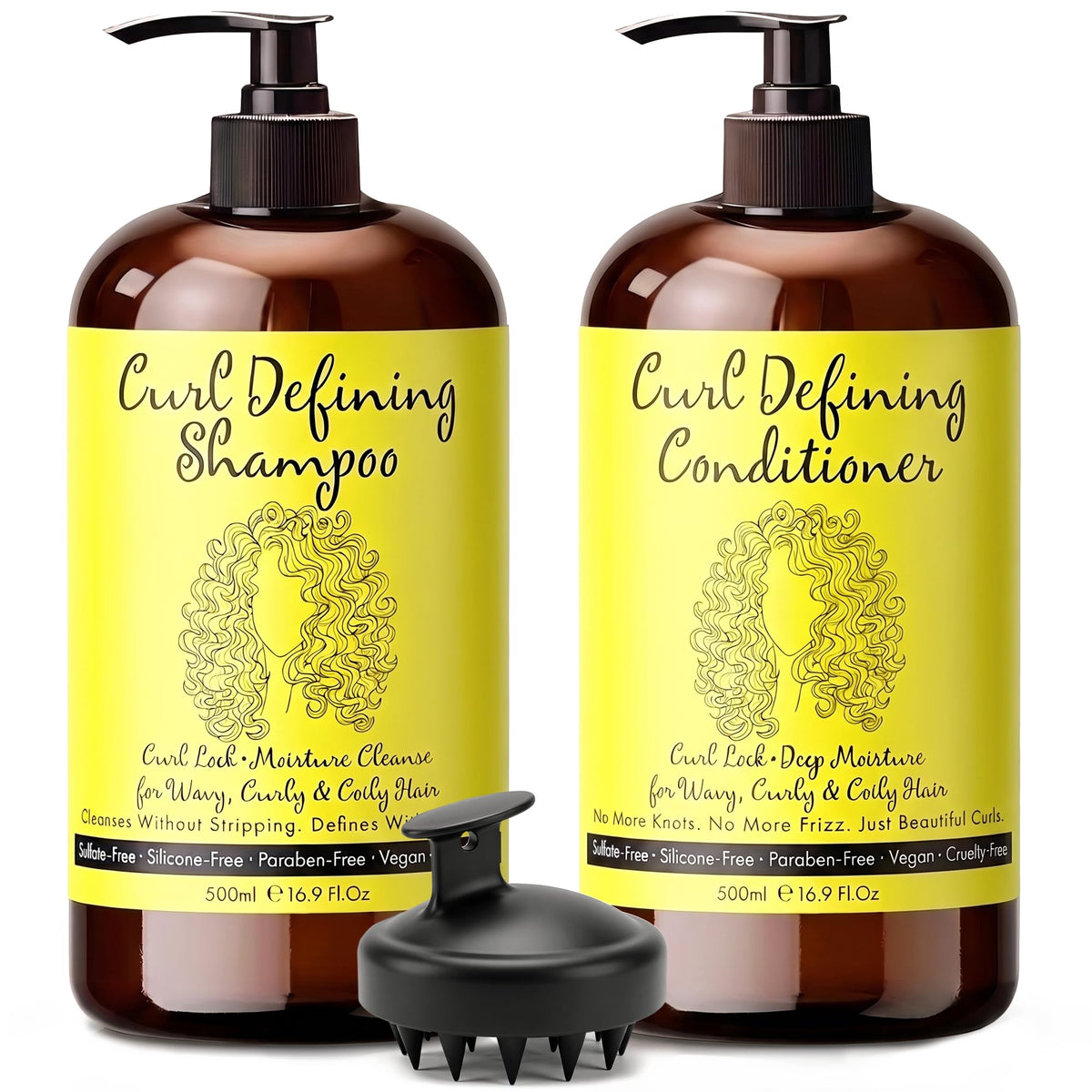 Curly Hair Shampoo and Conditioner Set H459338