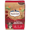 Dry Dog Food, Beef, Pea & Brown Rice, 40 lb. Bag F3348