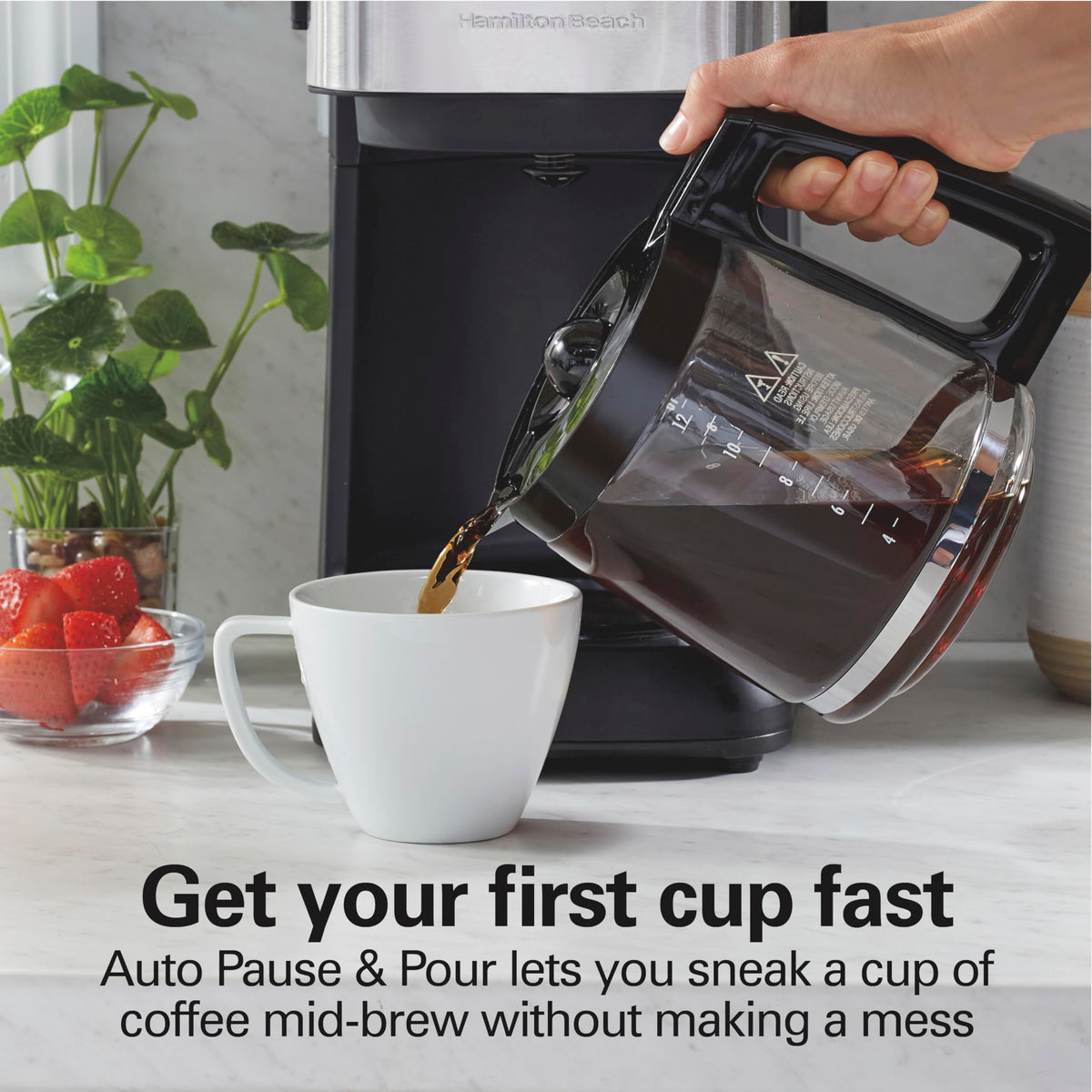 12 Cup Programmable Drip Coffee Maker U5320
