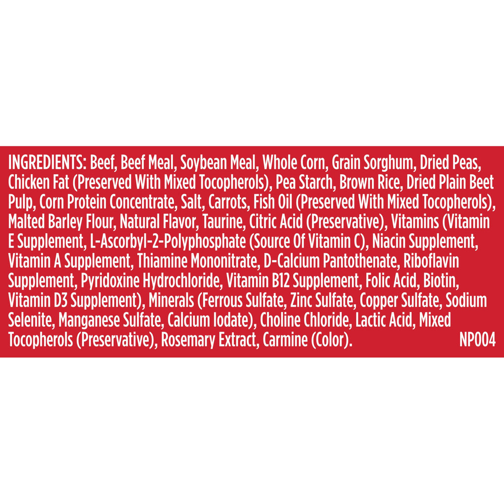 Dry Dog Food, Beef, Pea & Brown Rice, 40 lb. Bag F3348