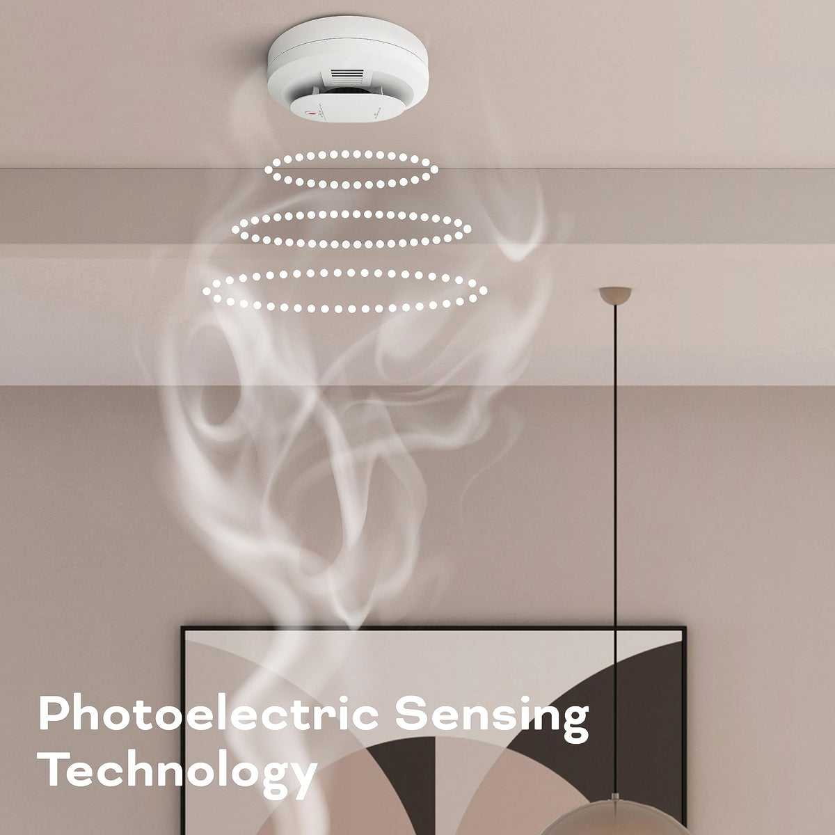 Hardwired Smoke & Carbon Monoxide Detector, 4 Pack R2926