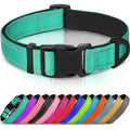 Reflective Adjustable Neoprene Padded Dog Collar N30674