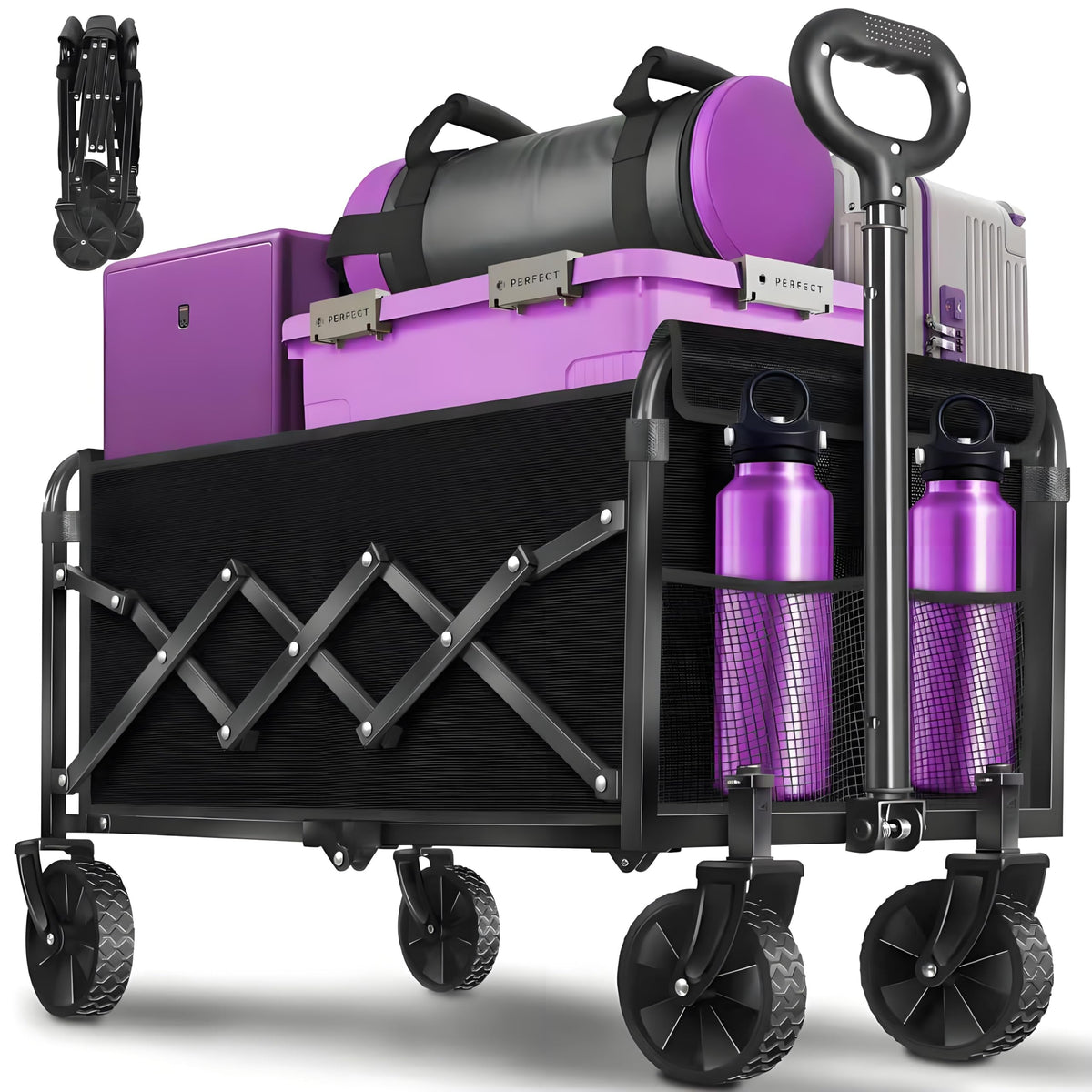 Foldable Wagon Cart with Wheels A29866