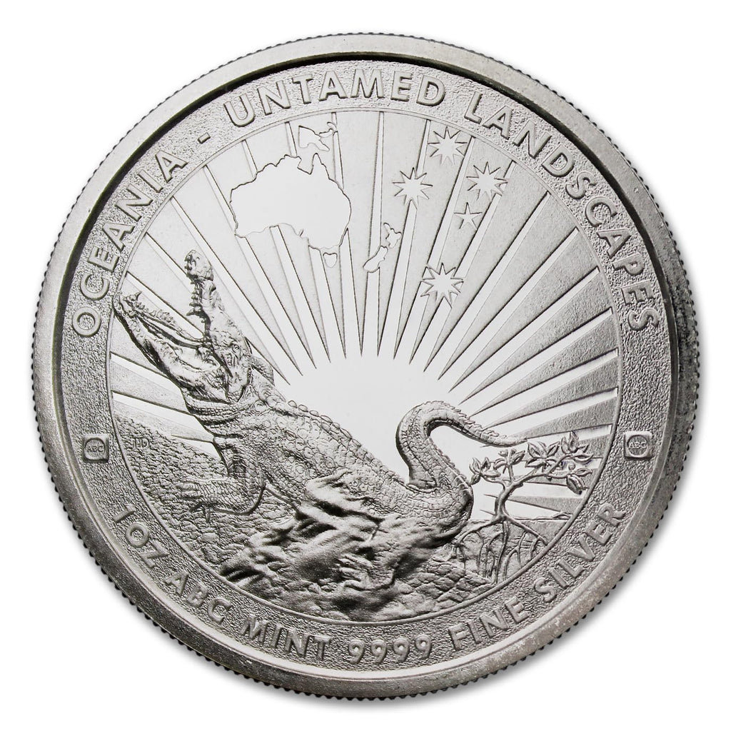 1 oz Silver Crocodile M35770