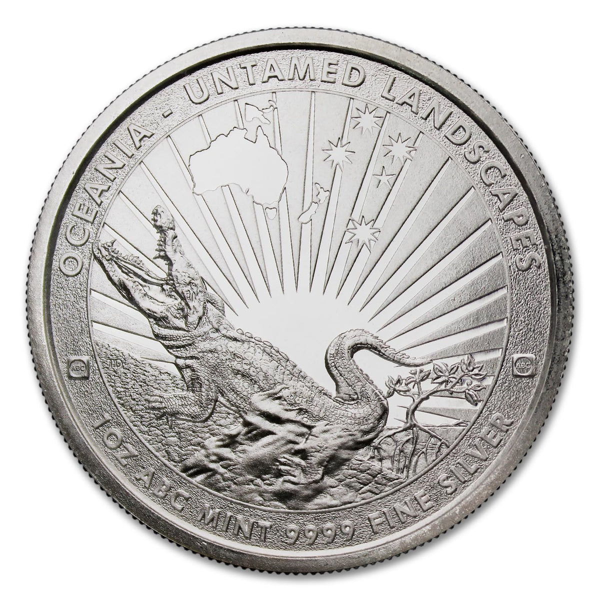 1 oz Silver Crocodile M35770