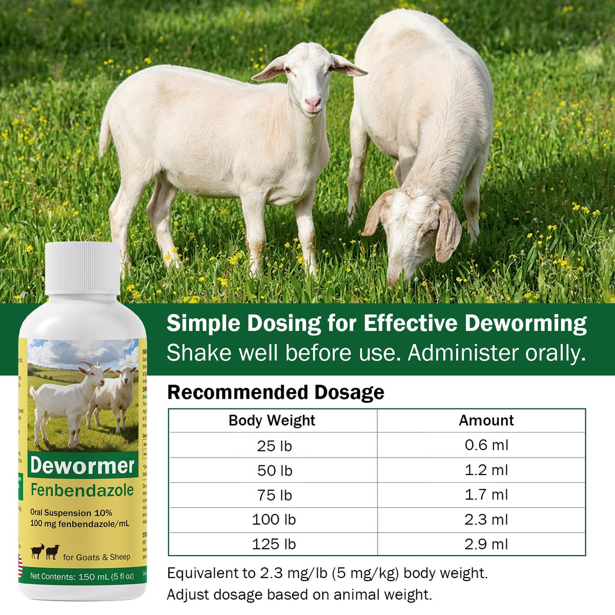 Liquid Dewormer with Fenbendazole K5964